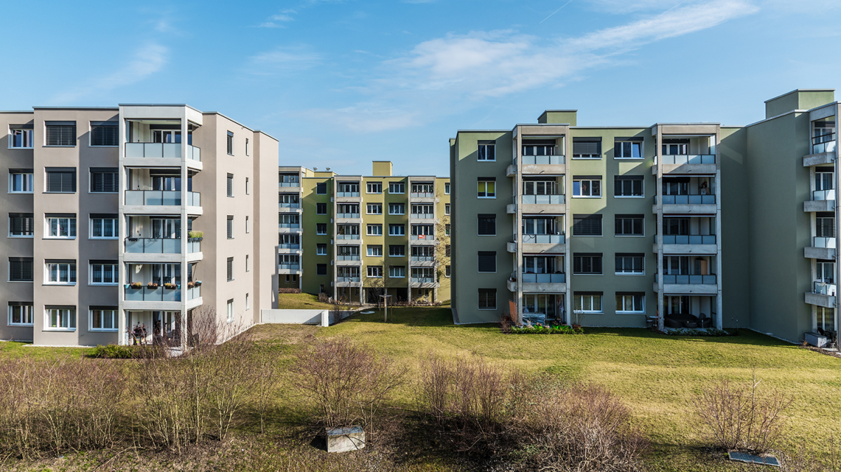 Aussensanierung + Nachverdichtung Wohnüberbauung